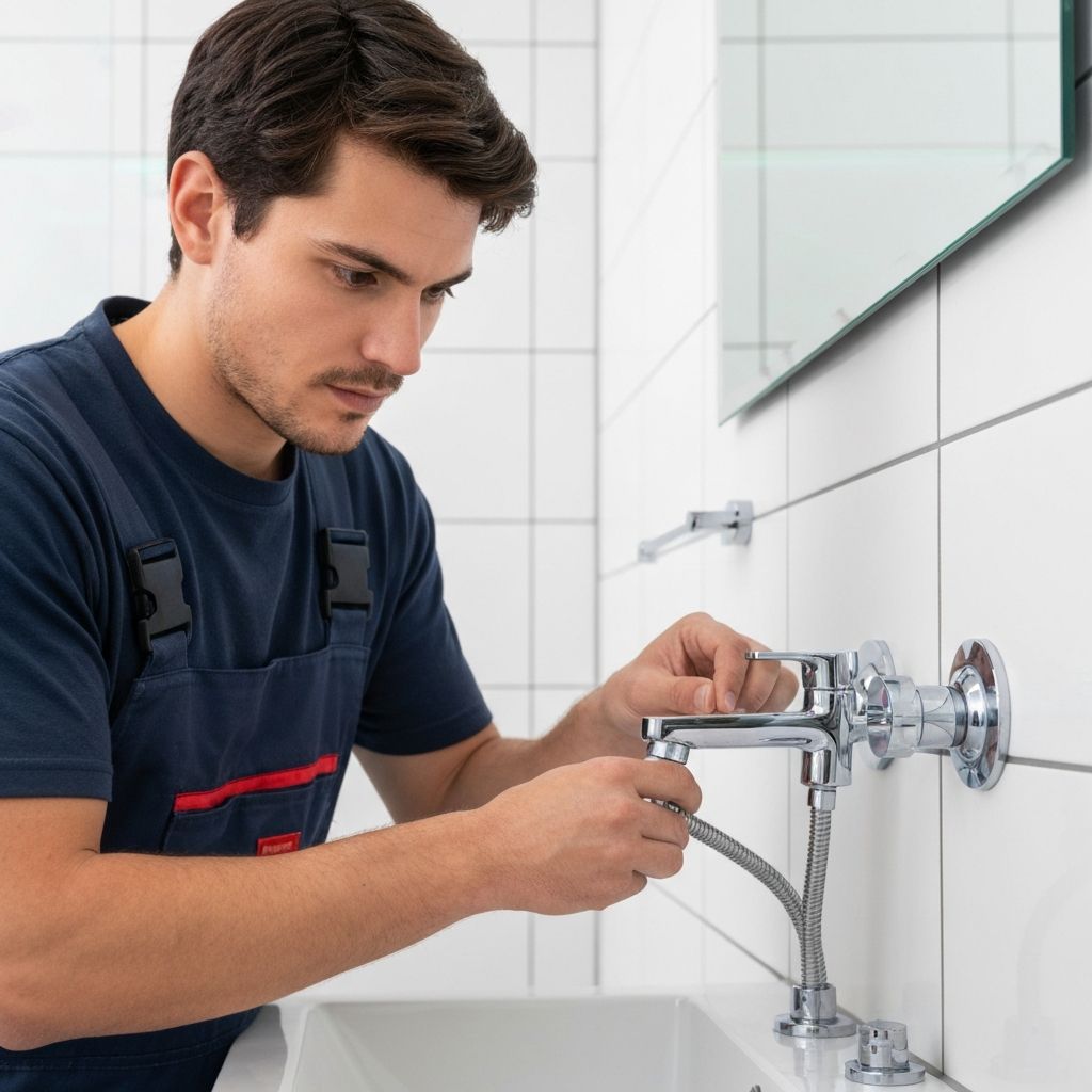 Professional plumbing work